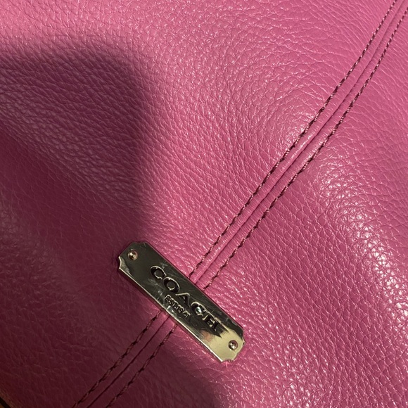 Lavender Coach purse - Picture 3 of 3